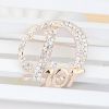 Broche femme YA BAO en Zircon diamant - Ref 1188070