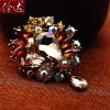 Broche femme LINGLADY en Zircon diamant - Ref 1188209