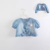 Cape pour fille en toile - Ref 2155878