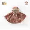 Cape pour fille en flanelle - Ref 2156306