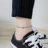 Chaine de cheville Femme Argentée - Ref 3102212