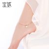 Chaine de cheville Femme Argentée - Ref 3103210
