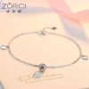 Chaine de cheville Femme Argentée - Ref 3103666
