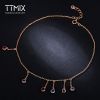 Chaine de cheville Femme TTMIX Argentée - Ref 3103767
