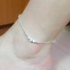 Chaine de cheville Femme Argentée - Ref 3104035