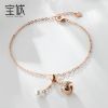 Chaine de cheville Femme Argentée - Ref 3104169