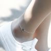 Chaine de cheville Femme Argentée - Ref 3104723