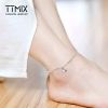 Chaine de cheville Femme TTMIX Argentée - Ref 3104770