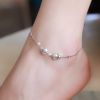 Chaine de cheville Femme Argentée - Ref 3104787
