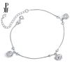 Chaine de cheville Femme Argentée - Ref 3104865