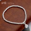 Chaine de cheville Femme RAMASSER Argentée - Ref 3104938