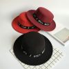 Chapeau pour homme Flat Top en de laine - Ref 1925793