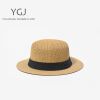 Chapeau pour homme Flat Top en paille - Ref 1925899