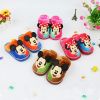 Chaussons enfants en pour hiver - semelle caoutchouc Ref 1003661
