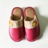 Chaussons enfants en cuir pour hiver - Ref 1003688