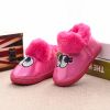 Chaussons enfants pour hiver - semelle caoutchouc antidérapant Ref 1004798