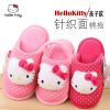 Chaussons enfants en HELLO KITTY pour hiver - semelle plastique Ref 1005630