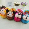 Chaussons enfants pour hiver - semelle caoutchouc antidérapant Ref 1010531