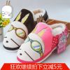 Chaussons enfants en pour hiver - semelle caoutchouc Ref 1012627