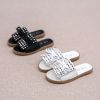 Chaussons enfants en Cuir spatial - Ref 1013903