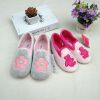 Chaussons enfants en pour hiver - semelle caoutchouc Ref 1014004