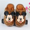 Chaussons enfants en pour hiver - semelle caoutchouc Ref 1017017