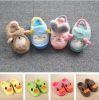 Chaussons enfants en pour hiver - semelle caoutchouc Ref 1035469
