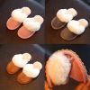 Chaussons enfants pour hiver - semelle caoutchouc Ref 1036383