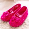 Chaussons enfants en pour printemps - semelle plastique Ref 986486