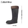 Chaussures - bottes caoutchouc homme pour hiver Ref 960912