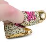 Chaussures bébé en Toile - Ref 3436894