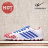 Chaussures de foot DOUBLE STAR en cuir Jia Meng - ventilé, Ref 2447206