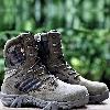 Chaussures de randonnée style bottes militaires - Ref 3431748