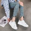 Chaussures de sport femme YIMEI en En cuir - Ref 3421473