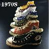 Chaussures en toile tendance Style 1970s - Ref 3431112