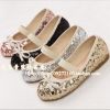 Chaussures enfants ronde paillette pour printemps - Ref 1007525