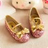 Chaussures enfants ronde paillette pour printemps - Ref 1028112