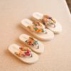 Chaussures enfants en satin - semelle EVA Ref 1040293