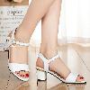 Chaussures été pour femme en Caoutchouc - Ref 3345280
