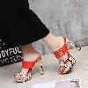 Chaussures été pour femme en Caoutchouc - Ref 3345406