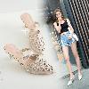 Chaussures été pour femme en Caoutchouc - Ref 3345407