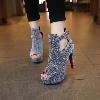 Chaussures été pour femme en Caoutchouc - Ref 3345446