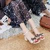 Chaussures été pour femme en Caoutchouc - Ref 3345523
