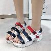 Chaussures été pour femme en Caoutchouc - Ref 3345551