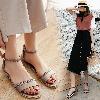 Chaussures été pour femme en Caoutchouc - Ref 3345629