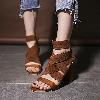 Chaussures été pour femme en Caoutchouc - Ref 3345630