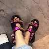 Chaussures été pour femme en Caoutchouc - Ref 3345697