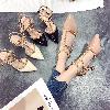 Chaussures été pour femme en Caoutchouc - Ref 3345829