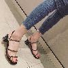 Chaussures été pour femme en Caoutchouc - Ref 3345920