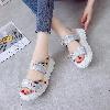 Chaussures été pour femme en Caoutchouc - Ref 3345926